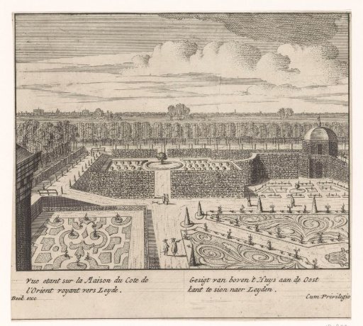 View of a Part of the Gardens of Huis ten Bosch