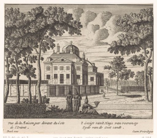 View of the Eastern Side of Huis ten Bosch