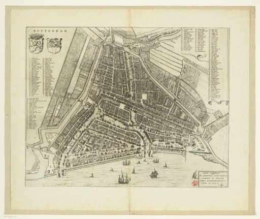 Plan of Rotterdam