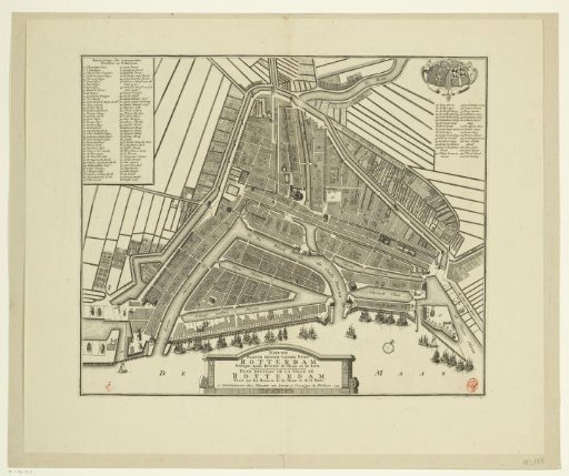 Plan of Rotterdam