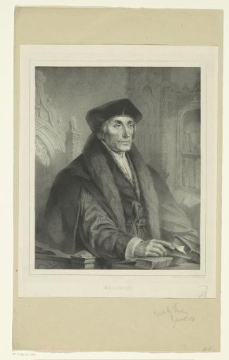 Portrait of Desiderius Erasmus