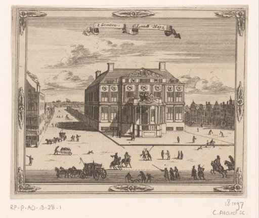 View of the Schielandshuis in Rotterdam
