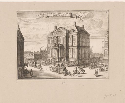 View of the Schieland House in Rotterdam