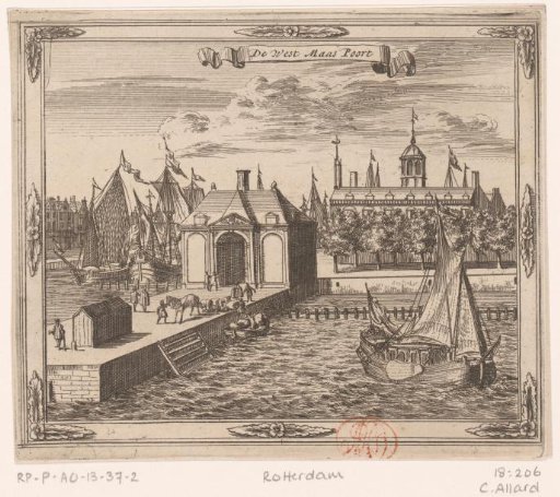 View of the Ooster Nieuwe Hoofdpoort