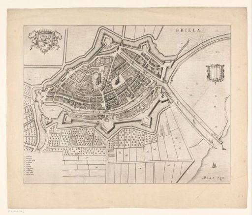 Map of Brielle
