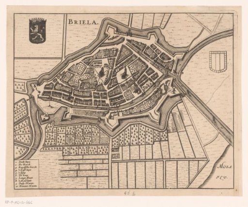 Map of Brielle