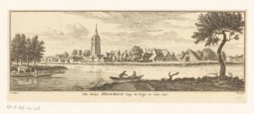 View of Heukelum, 1750