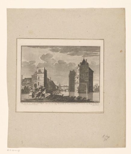 Escape of Hugo de Groot in a book chest from Loevestein Castle, 1621