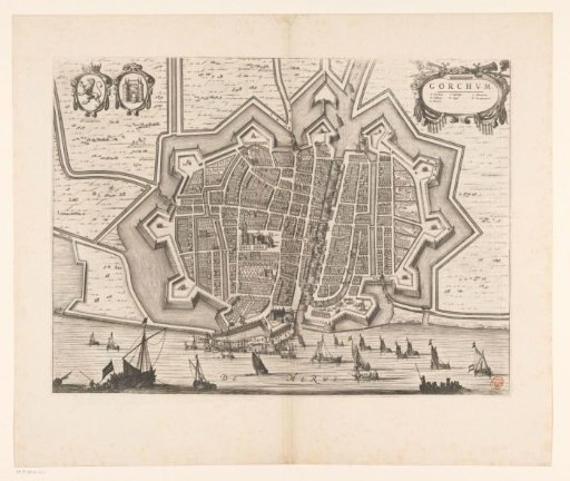 Map of Gorinchem