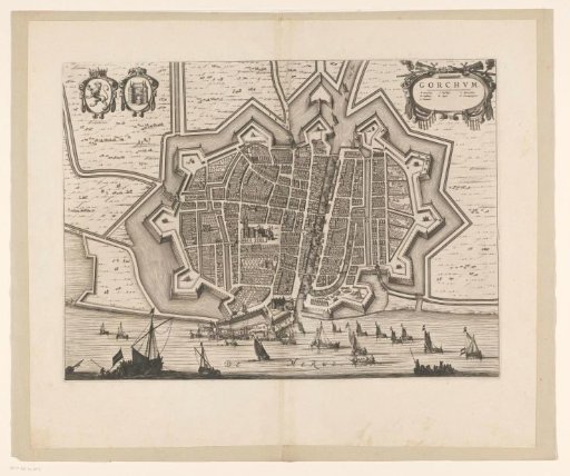 Map of Gorinchem