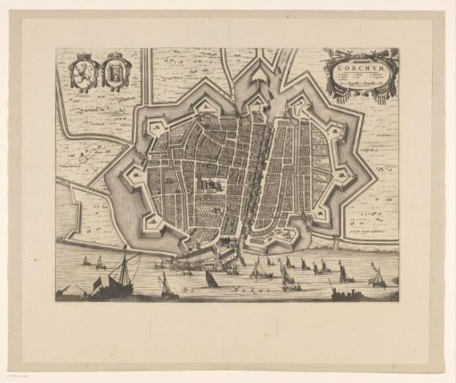 Map of Gorinchem