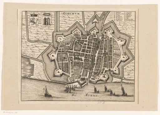 Map of Gorinchem
