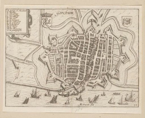 Map of Gorinchem