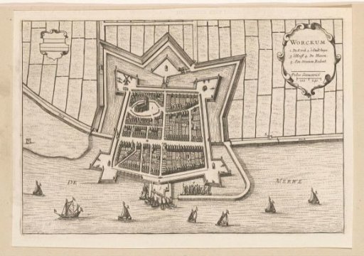 Map of Woudrichem