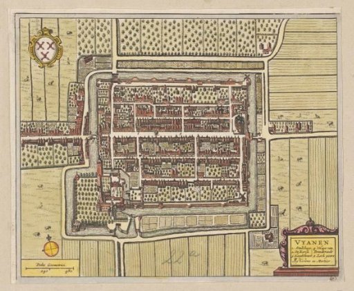 Map of Vianen