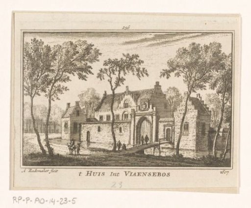 View of House Ameliastein, 1607