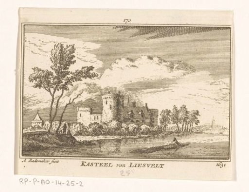 View of Liesveld Castle, 1631