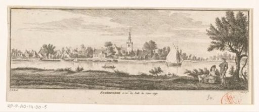 View of Streefkerk, 1750