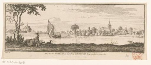 View of Huis Herlaar and Tienhoven, 1750