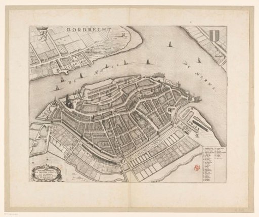 Plan of Dordrecht