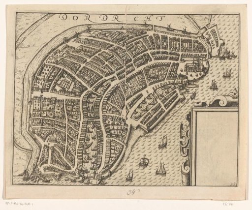 Plan of Dordrecht