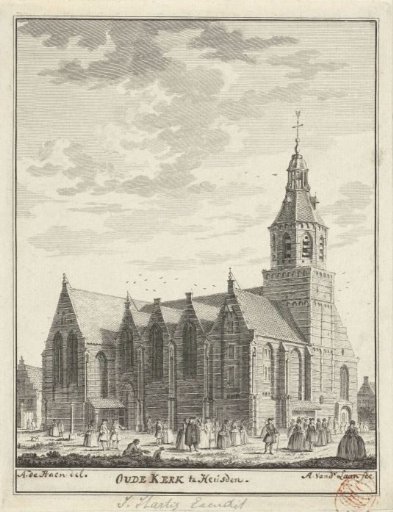 View of the Great or Saint-Catharine's Church in Heusden