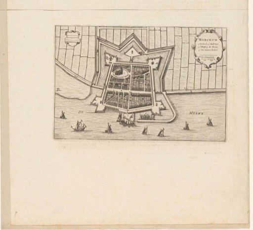 Plan of Woudrichem