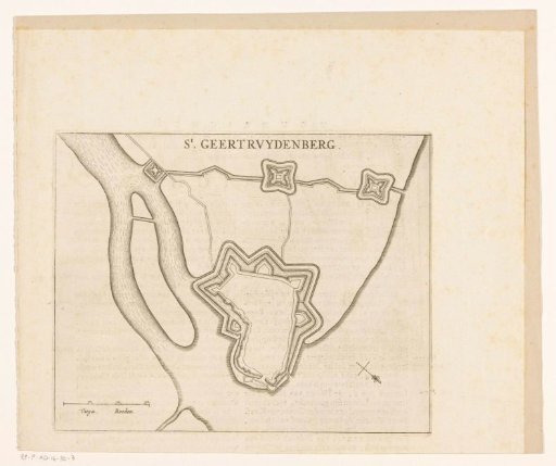Fortress plan of Geertruidenberg