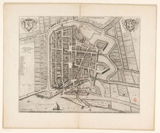 Plan of Schoonhoven