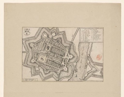 Plan of Klundert