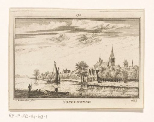 View of IJsselmonde, 1633