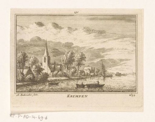 View of Krimpen aan de Lek, 1632