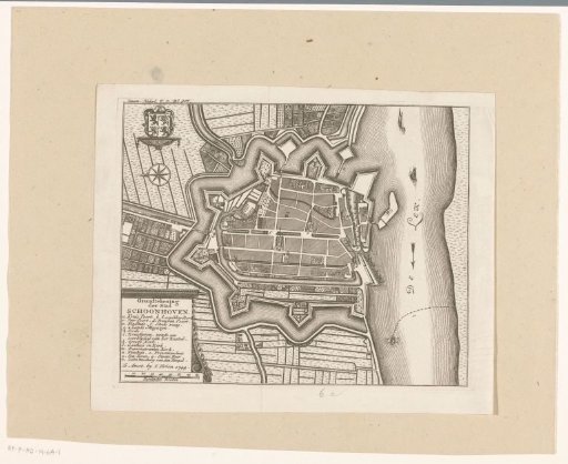 Plan of Schoonhoven