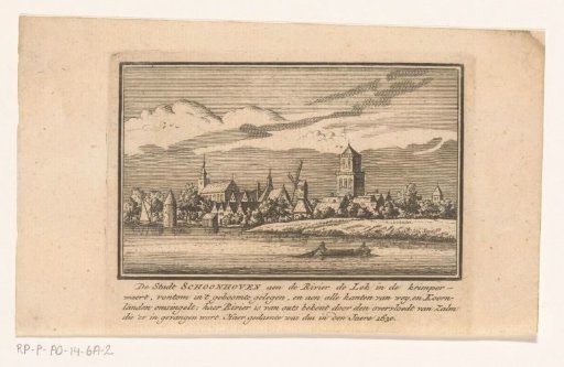 View of Schoonhoven, 1630