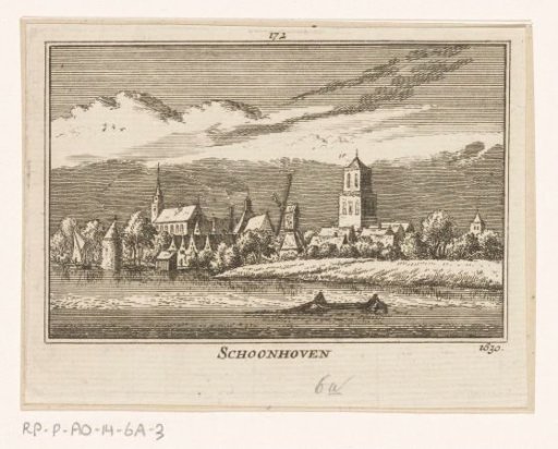 View of Schoonhoven, 1630