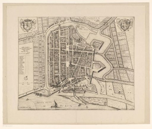 Plan of Schoonhoven