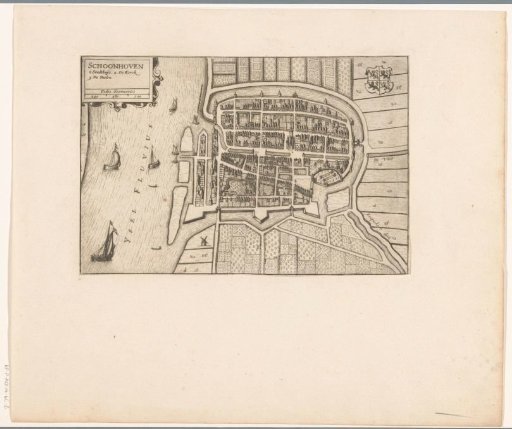 Map of Schoonhoven