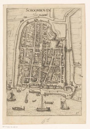 Plan of Schoonhoven