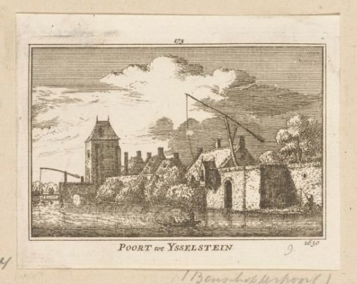 View of the IJssel Gate at IJsselstein, 1630