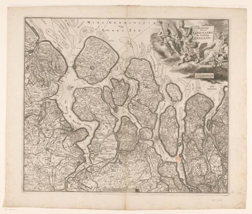 Map of Zeeland