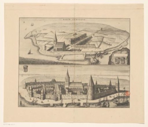 Two views of Kortgene