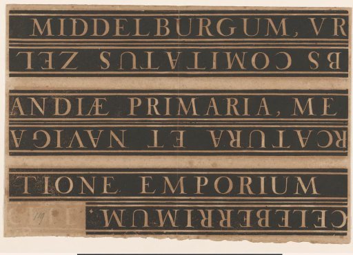 Description of the city of Middelburg