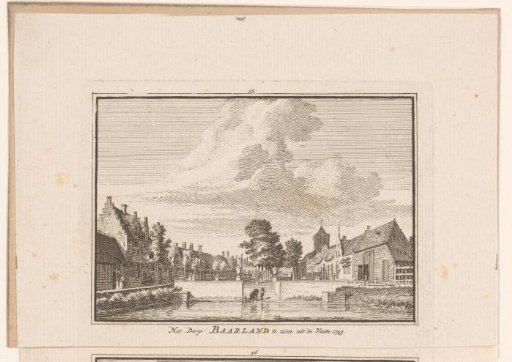 View of the Village of Baarland, 1745