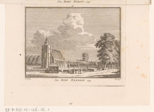 View of Burgh, 1745