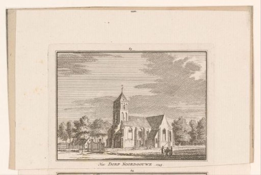 View of Zonnemaire, 1745