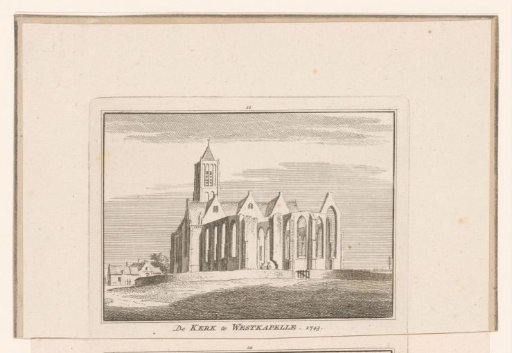 View of the country estate Hof van Domburg, 1743
