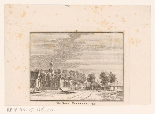 View of Elkerzee, 1745