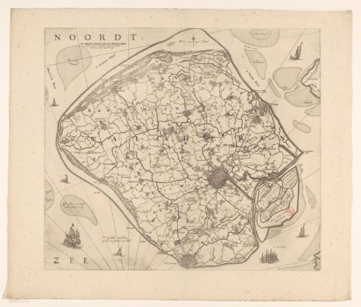 Map of Zeeland (part four)