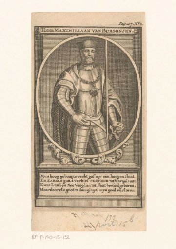 Portrait of Maximilian II of Burgundy