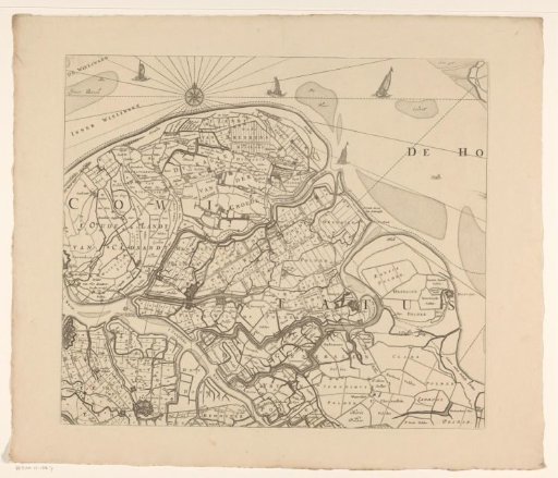 Map of Zeeland (seventh part)